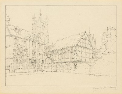 Lot 441 - Gerald M Burn (1862-1945) 'Gloucester Old...