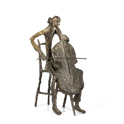 Lot 187 - 20th century English school The Cellist,...