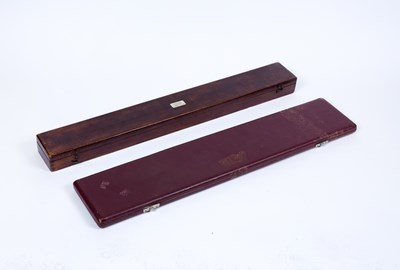 Lot 189 - An early 20th century mahogany violin bow case,...
