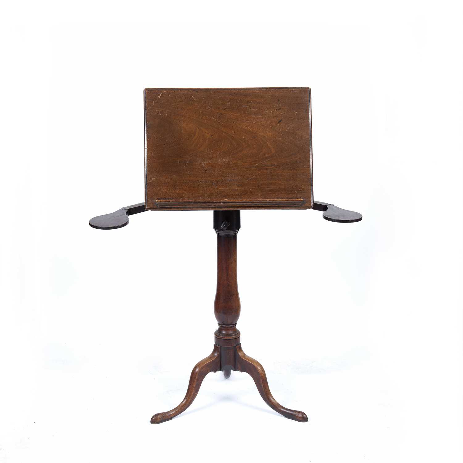 Lot 190 - A Victorian mahogany music stand the rest...