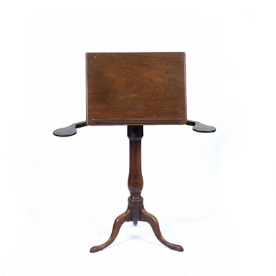 Lot 190 - A Victorian mahogany music stand the rest...