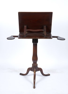 Lot 190 - A Victorian mahogany music stand the rest...