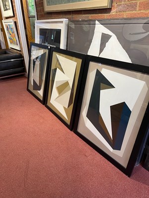 Lot 368 - Rob Wyn Yates (Contemporary) Geometric...