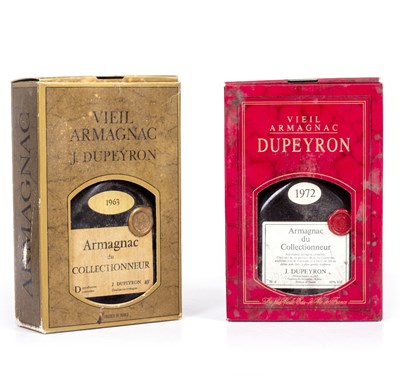 Lot 643 - Armagnac, A bottle of Dupeyron 1963 Armagnac...