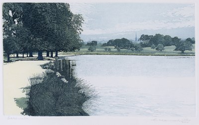 Lot 128 - Phil Greenwood (b.1943) Lakewalk 175/200,...