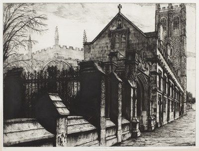 Lot 127 - John Howard (b.1958) 'Magdalen College, Oxford'...