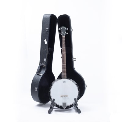 Lot 234 - An American 'Countryman' banjo, 96cm overall,...