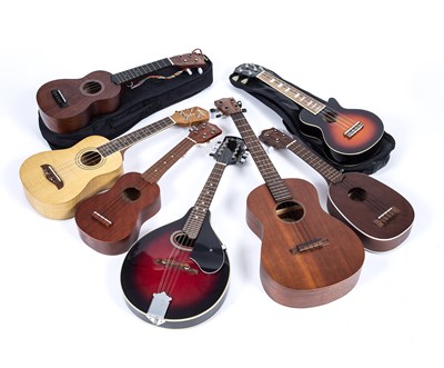 Lot 237 - A collection of seven various modern string...