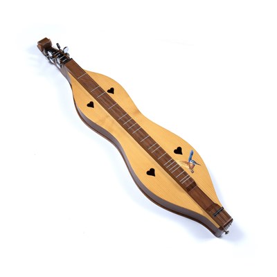 Lot 239 - An Appalachian Dulcimer, the body with heart...