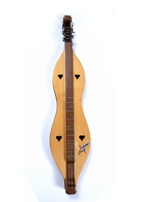 Lot 239 - An Appalachian Dulcimer, the body with heart...