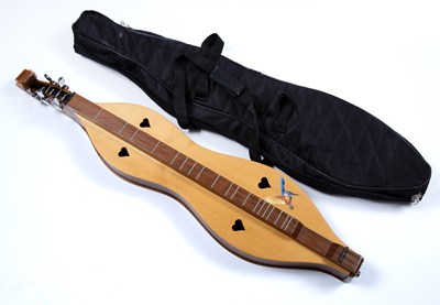 Lot 239 - An Appalachian Dulcimer, the body with heart...