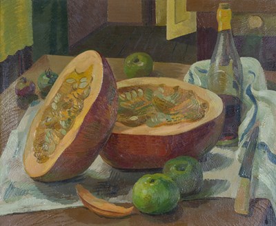 Lot 382 - Henry Collins (1910-1994) Still Life of Fruit...