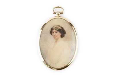 Lot 588 - Joseph Otis Minott (1864-1909) A miniature...