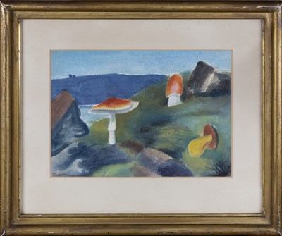 Lot 202 - Paul Wilhelm (1886-1965) Wild Mushrooms signed...