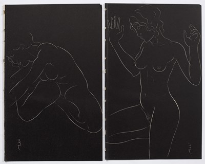 Lot 134 - Eric Gill (British 1882-1940) Two pairs of...