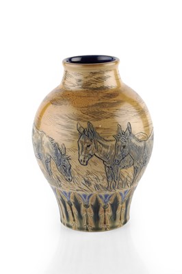 Lot 682 - Hannah Barlow (1851-1916) for Doulton Lambeth...