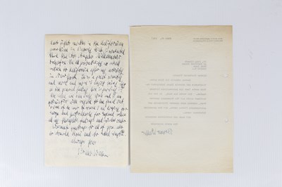 Lot 166 - Walter, Bruno - an autograph letter addressed...