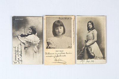 Lot 172 - Geyer, Stefi Three portrait postcards,...