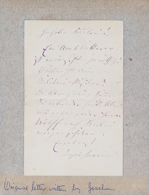 Lot 178 - An album, the contents to include: a signed...