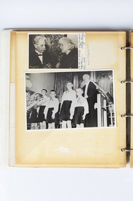 Lot 181 - An album, principally containing photographs...