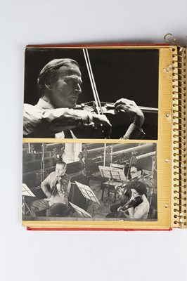 Lot 182 - An album, principally containing prints and...