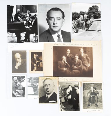 Lot 183 - A collection of loose photographs and prints,...
