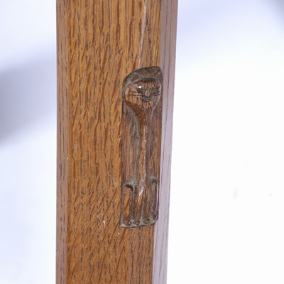 Lot 799 - Chris Checksfield of Whitby Catman stool Oak...
