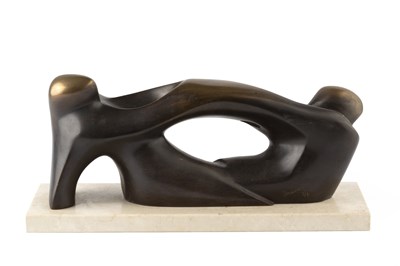 Lot 448 - Manner of Henry Moore (1898-1986) Reclining...