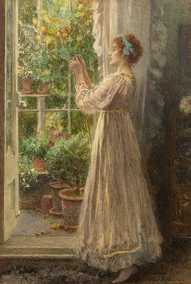 Lot 219 - Arthur Hopkins (1848–1930) 'The Elusive Eye',...