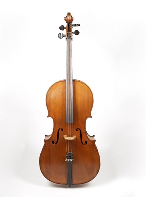 Lot 248 - A late 19th/early 20th century French cello...