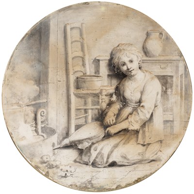 Lot 477 - Circle of Adriaan de Lelie (1755-1820) A...