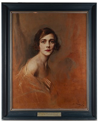 Lot 89 - After Philip Alexius de Laszlo 'Edwina Ashley,...
