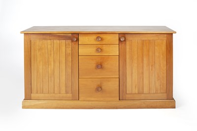 Lot 17 - Cotswold School cherrywood sideboard,...