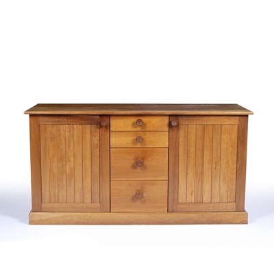 Lot 17 - Cotswold School cherrywood sideboard,...