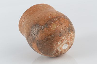 Lot 629 - Elspeth Owen (b.1938) Yunomi vessel textured...