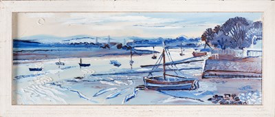 Lot 236 - Fred Yates (1922-2018) Estuary signed (lower...