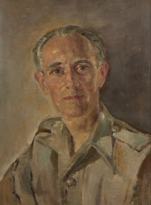 Lot 519 - Simon Elwes (1902-1975) Portrait of Mr P.R....