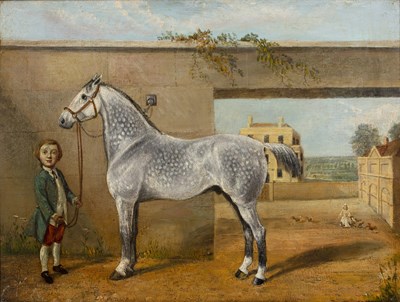 Lot 522 - 19th century English school A young boy with...