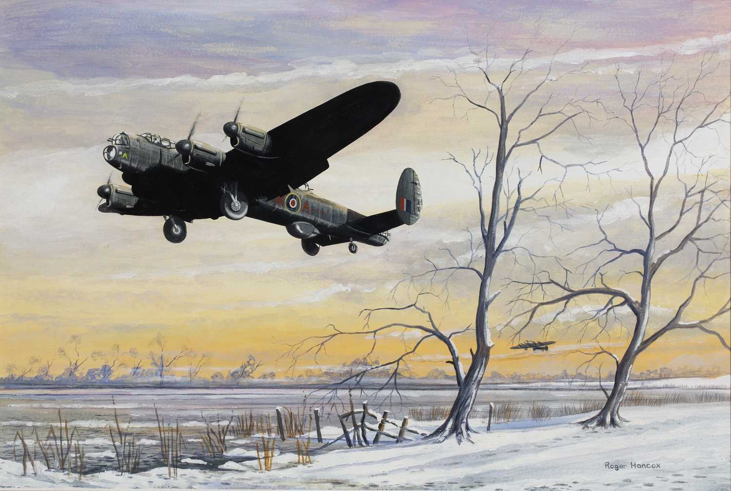 Lot 544 - Roger Hancox (20th century) 'Lancaster Mark...