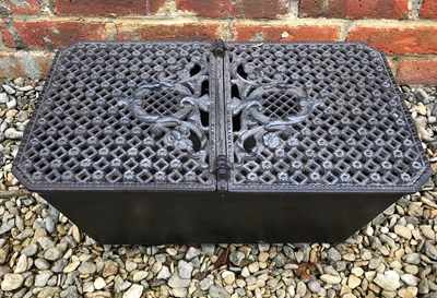 Lot 697 - A 19th century possibly French cast iron...