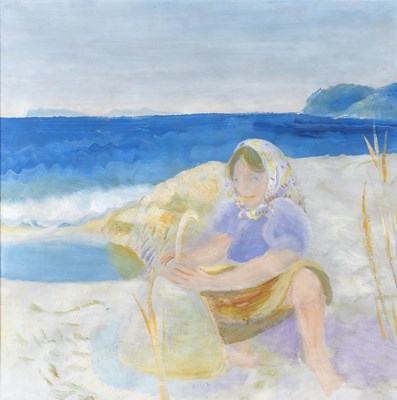 Lot 385 - Winifred Nicholson (1893-1981) Kate at St...