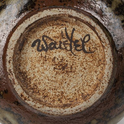 Lot 327 - Waistel Cooper (1921-2003) studio pottery lamp...