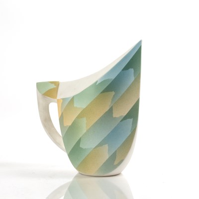 Lot 310 - Sasha Wardell (b.1956) porcelain jug, with...