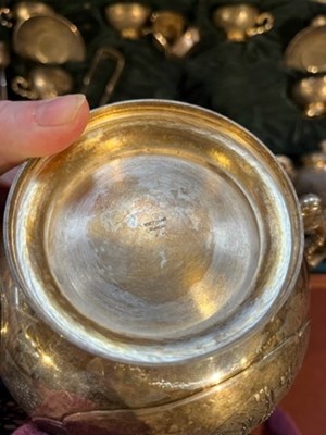 Lot 347 - An extensive Vietnamese silver tea service,...