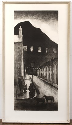 Lot 117 - George Chapman (1908-1993) 'Waiting for a bus',...
