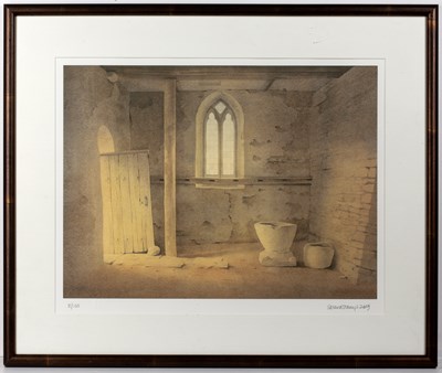 Lot 162 - Gerard Stamp (b.1955) 'Untitled interior scene'...