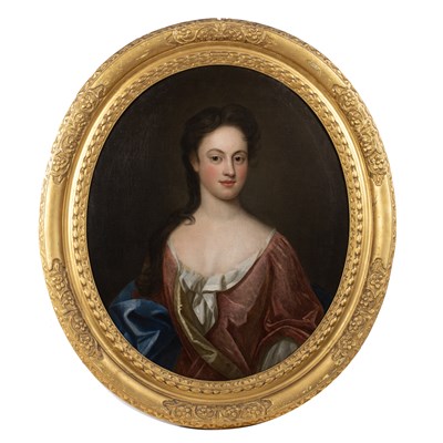 Lot 334 - Circle of Sir Godfrey Kneller (1646-1723)...