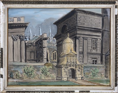 Lot 166 - Patrick Robertson (20th Century) Gate of...