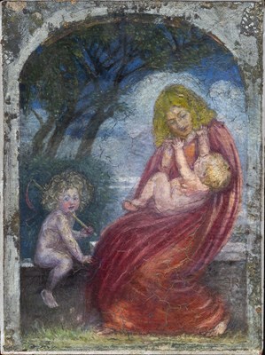 Lot 167 - Reginald Hallward (1858-1948) Maternity, 1892...