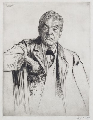 Lot 32 - Francis Dodd (1874-1949) Lord Fizher, 1916...